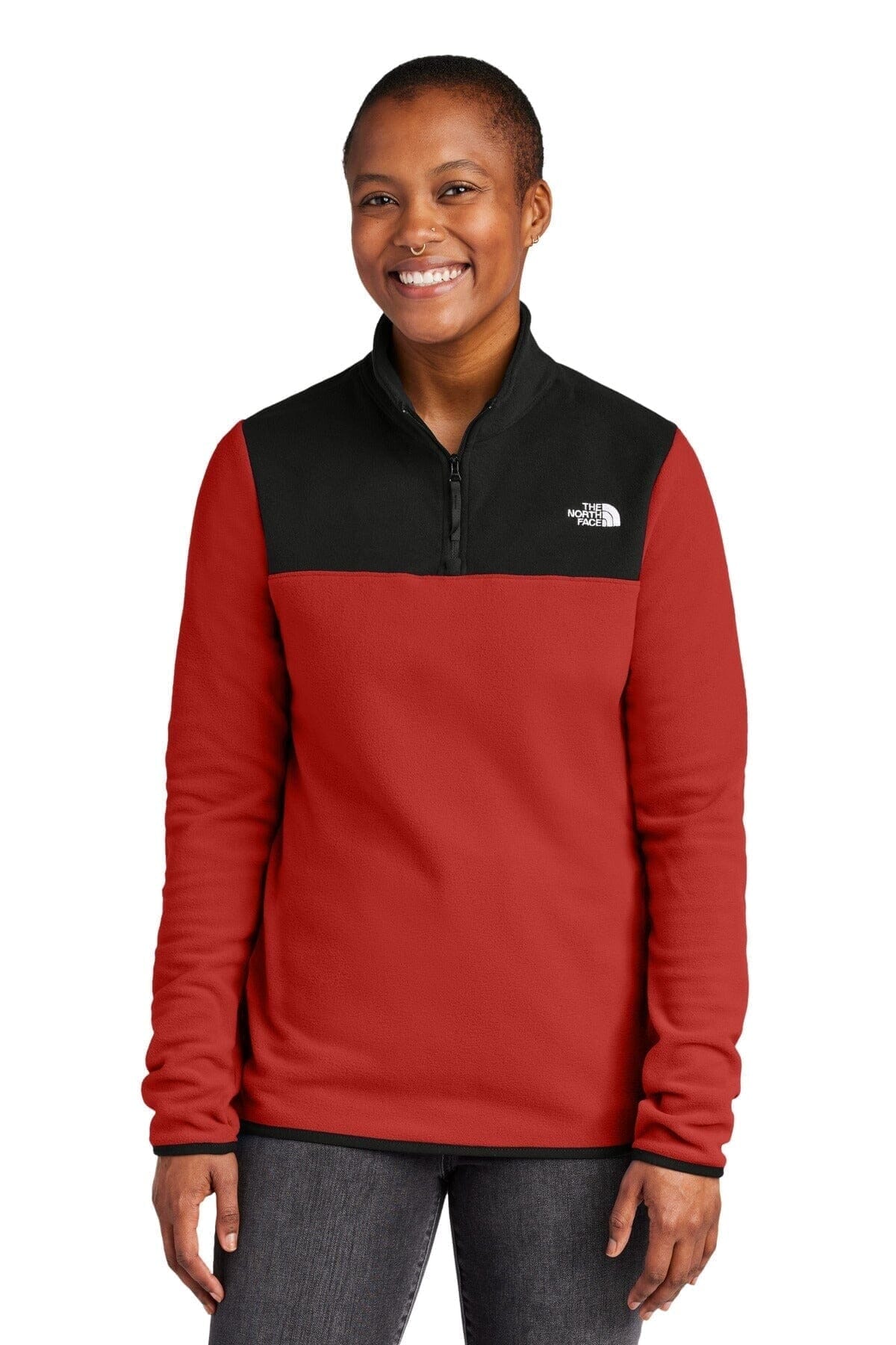 The North Face Damen Glacier 1/4-Zip Fleecejacke
