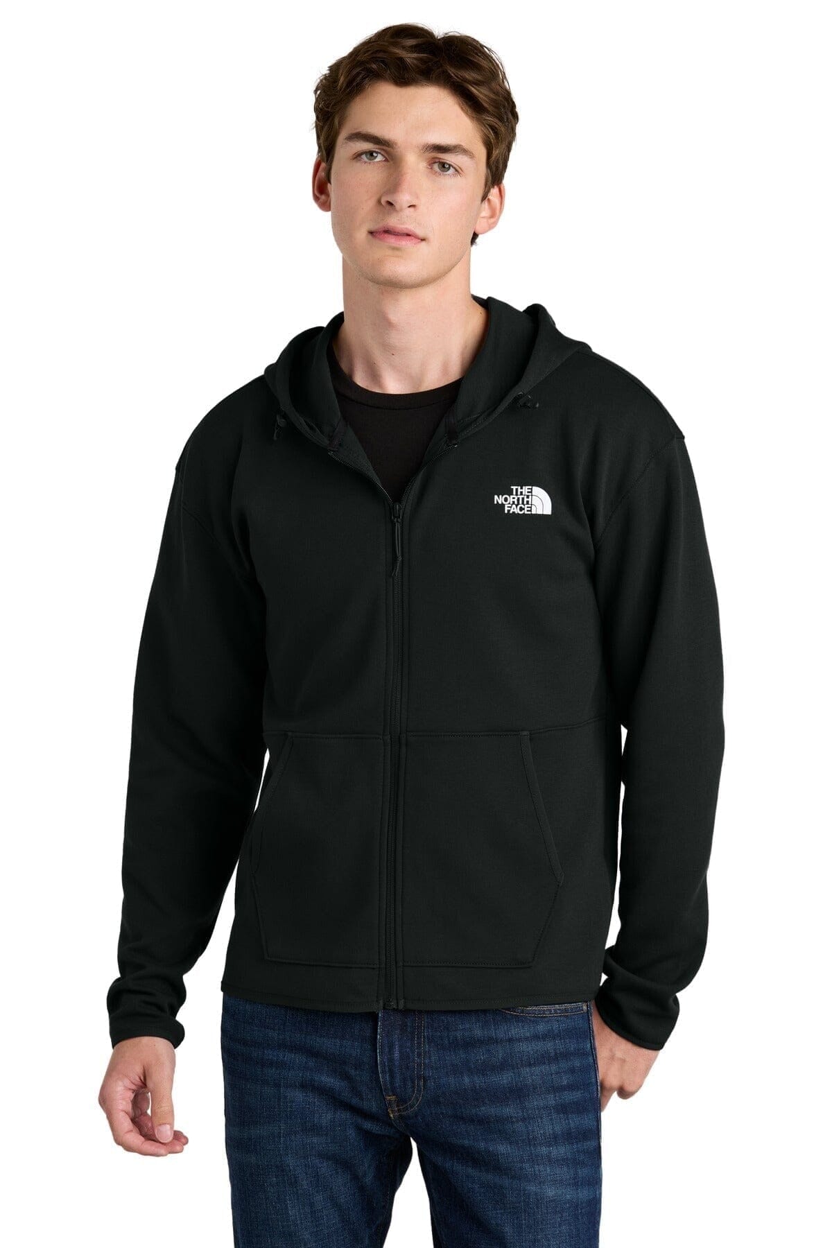 The North Face Double-Knit Kapuzenjacke Mit Reißverschluss