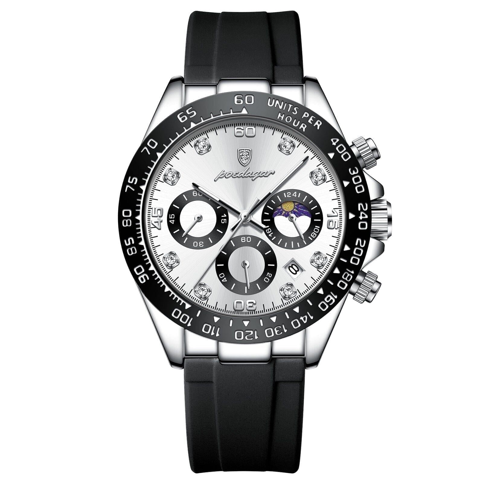 Poedagar Chronograph Mit Datumsanzeige