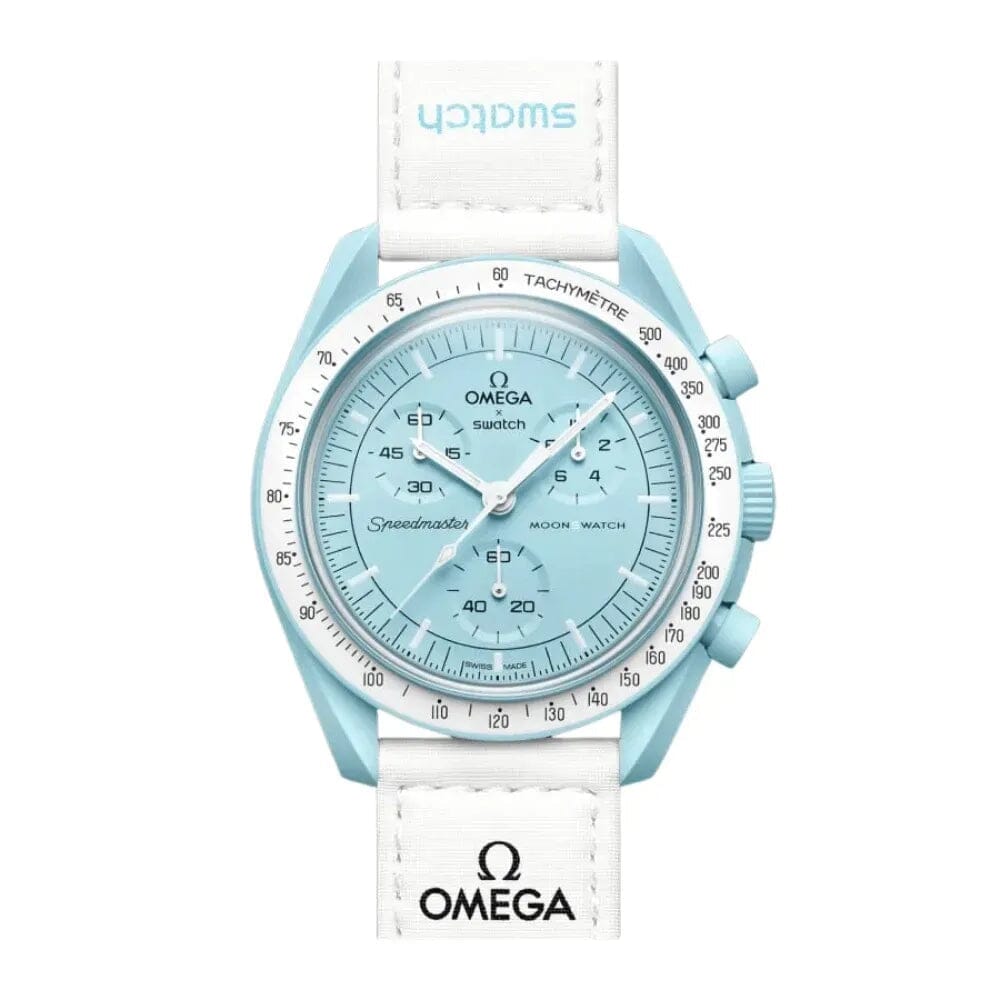 Omega X Swatch Speedmaster Moonswatch "mission to Uranus" Chronograph