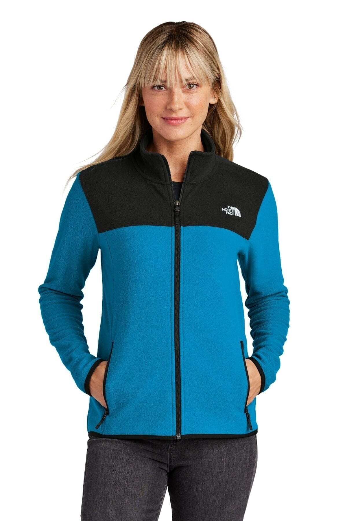 The North Face Damen Glacier Fleecejacke Mit Reißverschluss