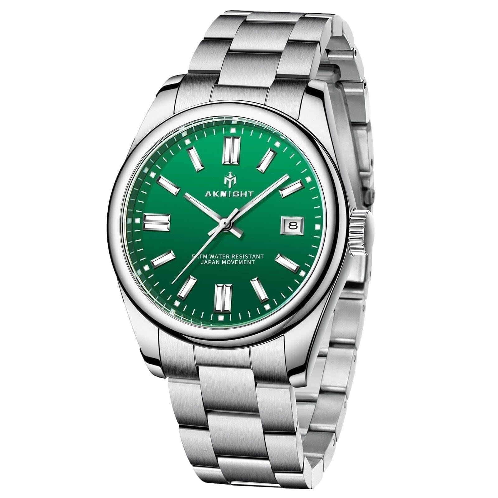 Poedagar Aknight 2113 Herren Quarz Armbanduhr - Edelstahl 39mm