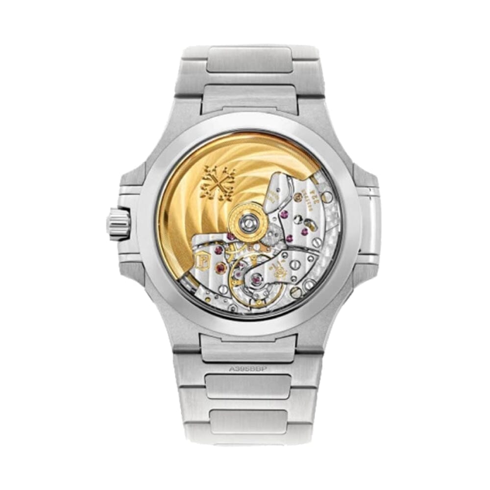 Patek Philippe Nautilus Stahl Blaues Zifferblatt Mondphase 5712/1A-001