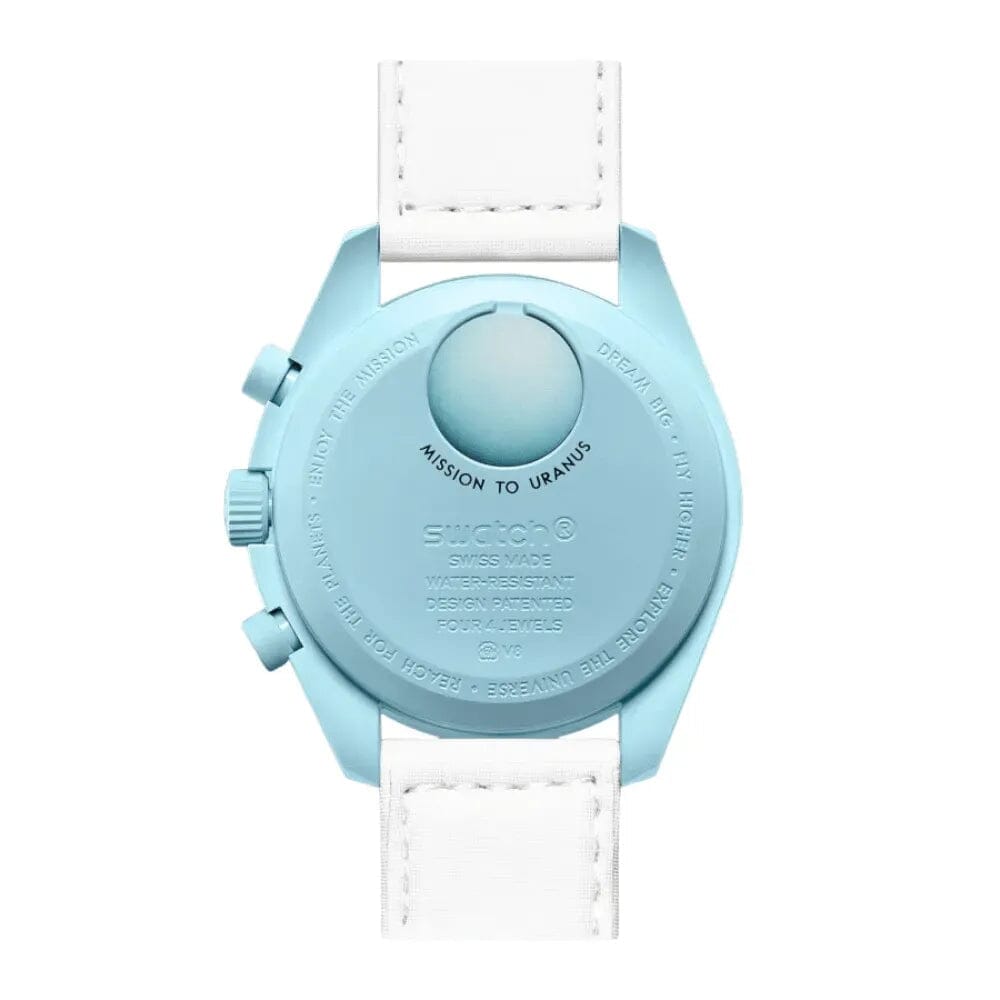 Omega X Swatch Speedmaster Moonswatch "mission to Uranus" Chronograph