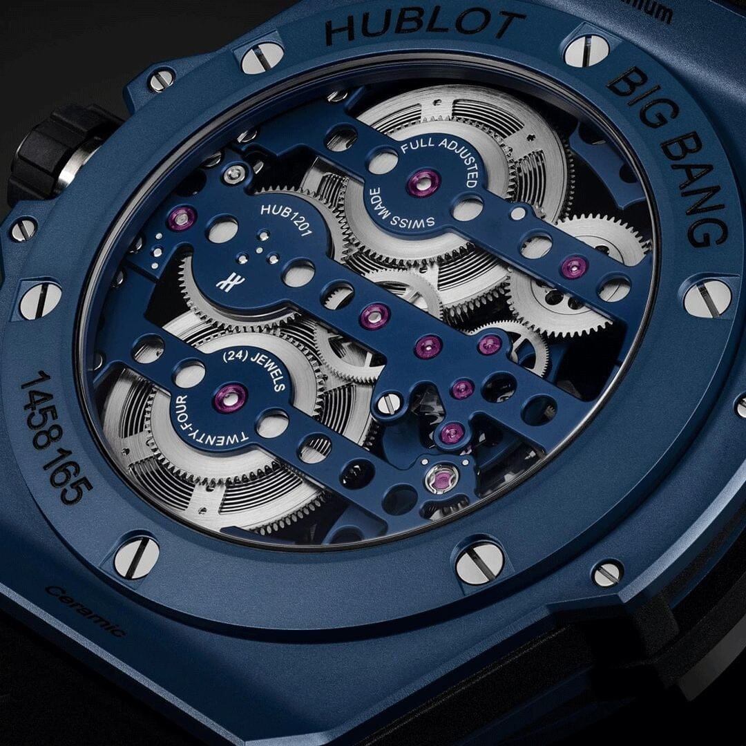 Hublot Big Bang MECA-10 Keramik Blau 45mm Herrenchronograph