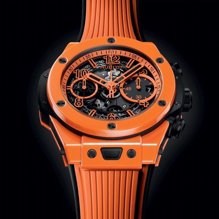 Hublot Big Bang Unico Orange Keramik 42mm Herrenuhr