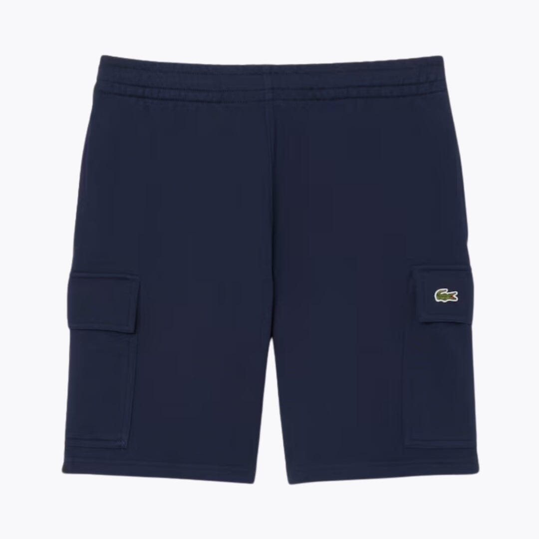Lacoste Baumwoll-Fleece Cargo Shorts