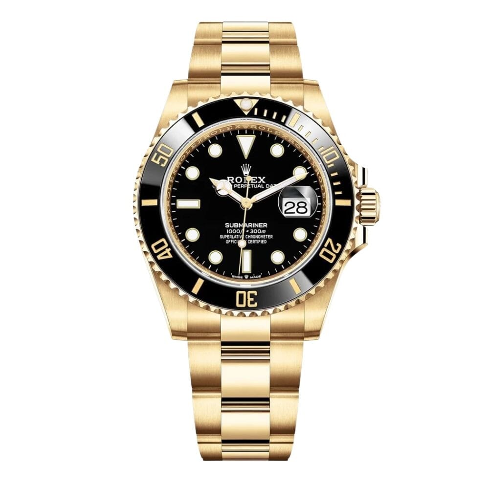 Rolex Submariner Date 126618ln-0002 Gelbgold Mit Schwarzem Zifferblatt