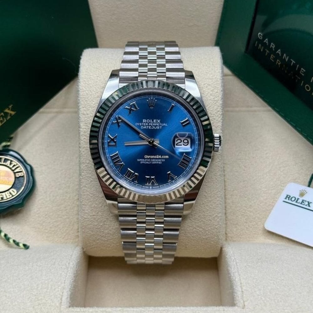 Rolex Day-Date 228239-0002 Mit Blauem Zifferblatt