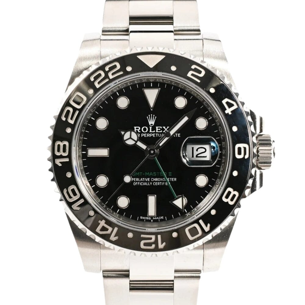 Rolex GMT-Master II 116710LN "schwarzes Zifferblatt" 40mm