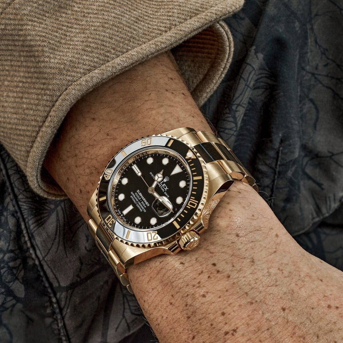 Rolex Submariner Date 126618ln-0002 Gelbgold Mit Schwarzem Zifferblatt