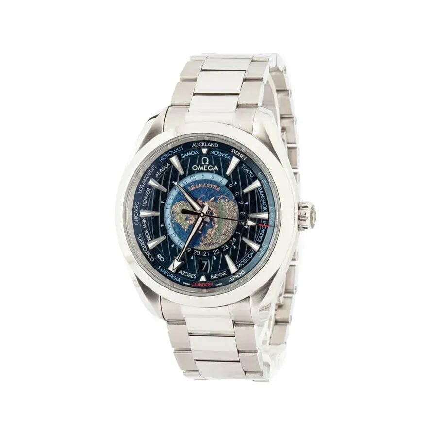Omega Seamaster Aqua Terra Worldtimer Herrenuhr