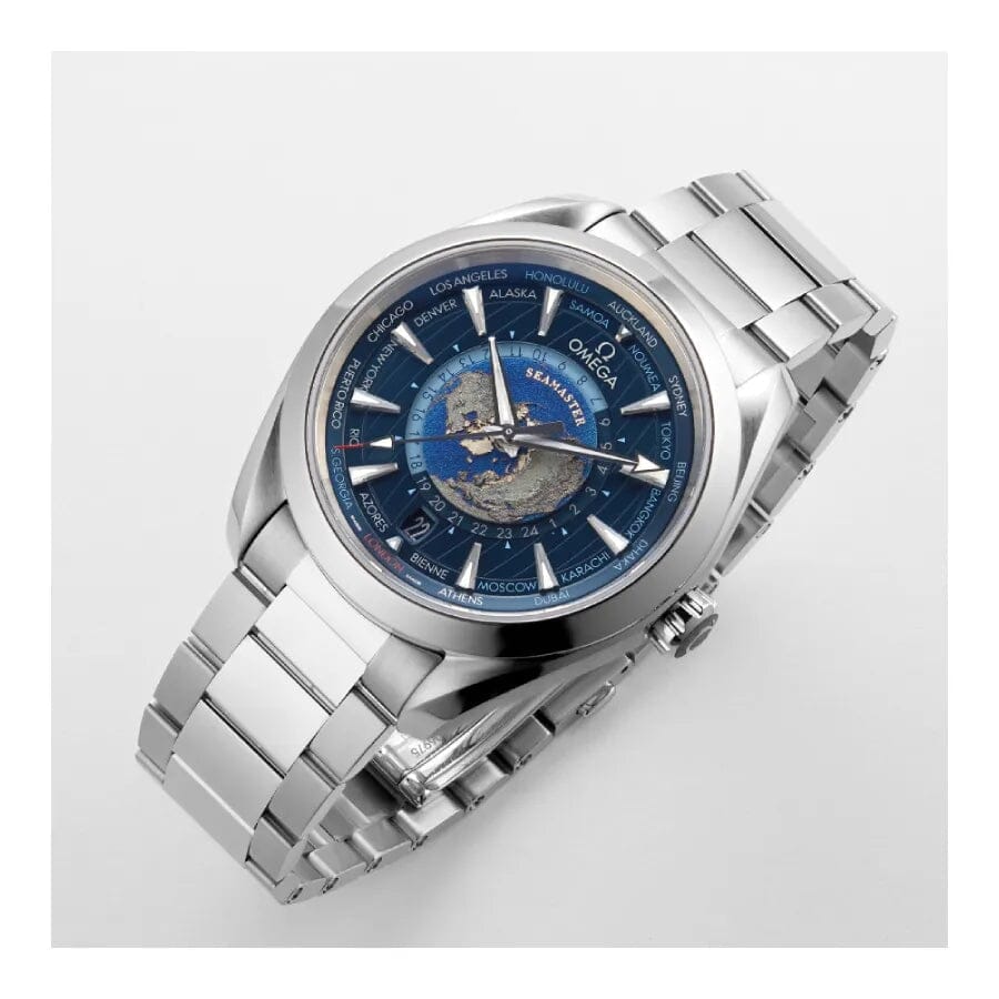 Omega Seamaster Aqua Terra Worldtimer Herrenuhr