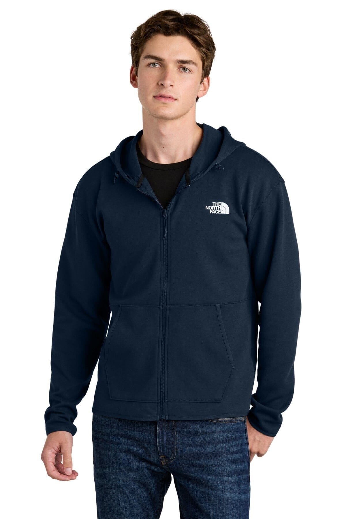 The North Face Double-Knit Kapuzenjacke Mit Reißverschluss