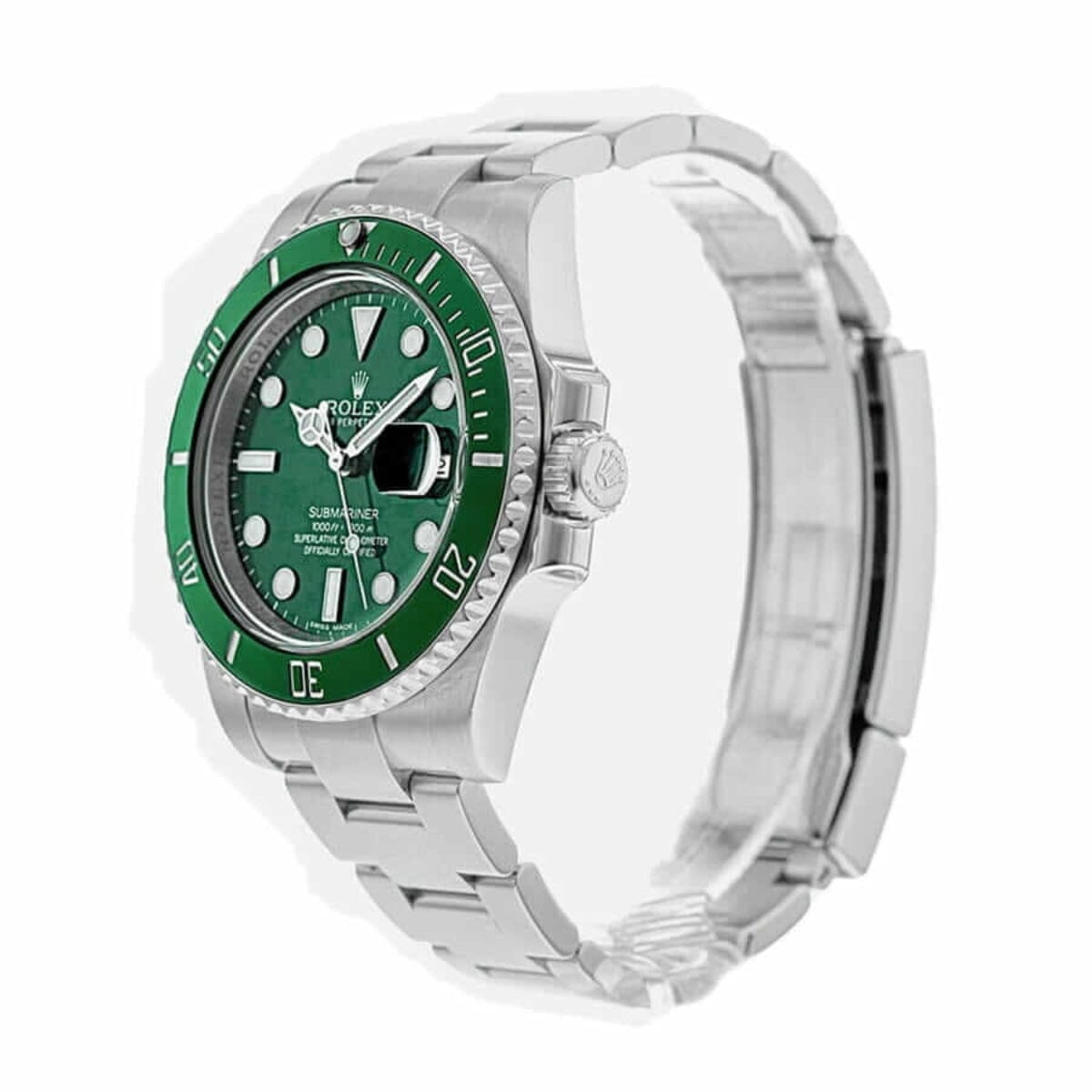 Rolex Submariner Date 116610LV "hulk" Herrenarmbanduhr