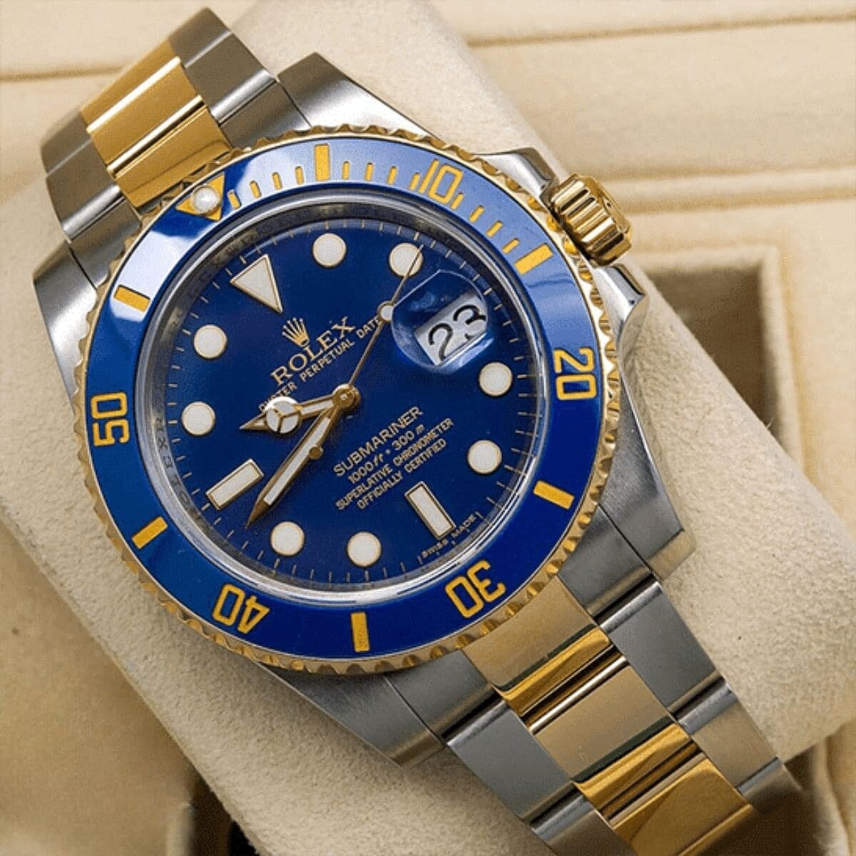 Rolex Submariner Date 126613LB "bluesy" Herrenarmbanduhr