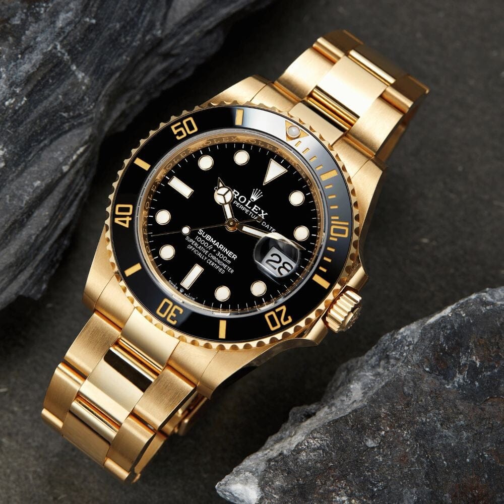 Rolex Submariner Date 126618ln-0002 Gelbgold Mit Schwarzem Zifferblatt
