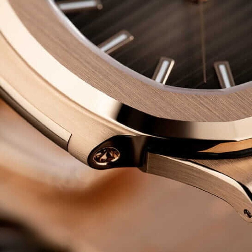 Patek Philippe Nautilus Chronograph 5980/1R-001 Roségold Schwarzes Zifferblatt
