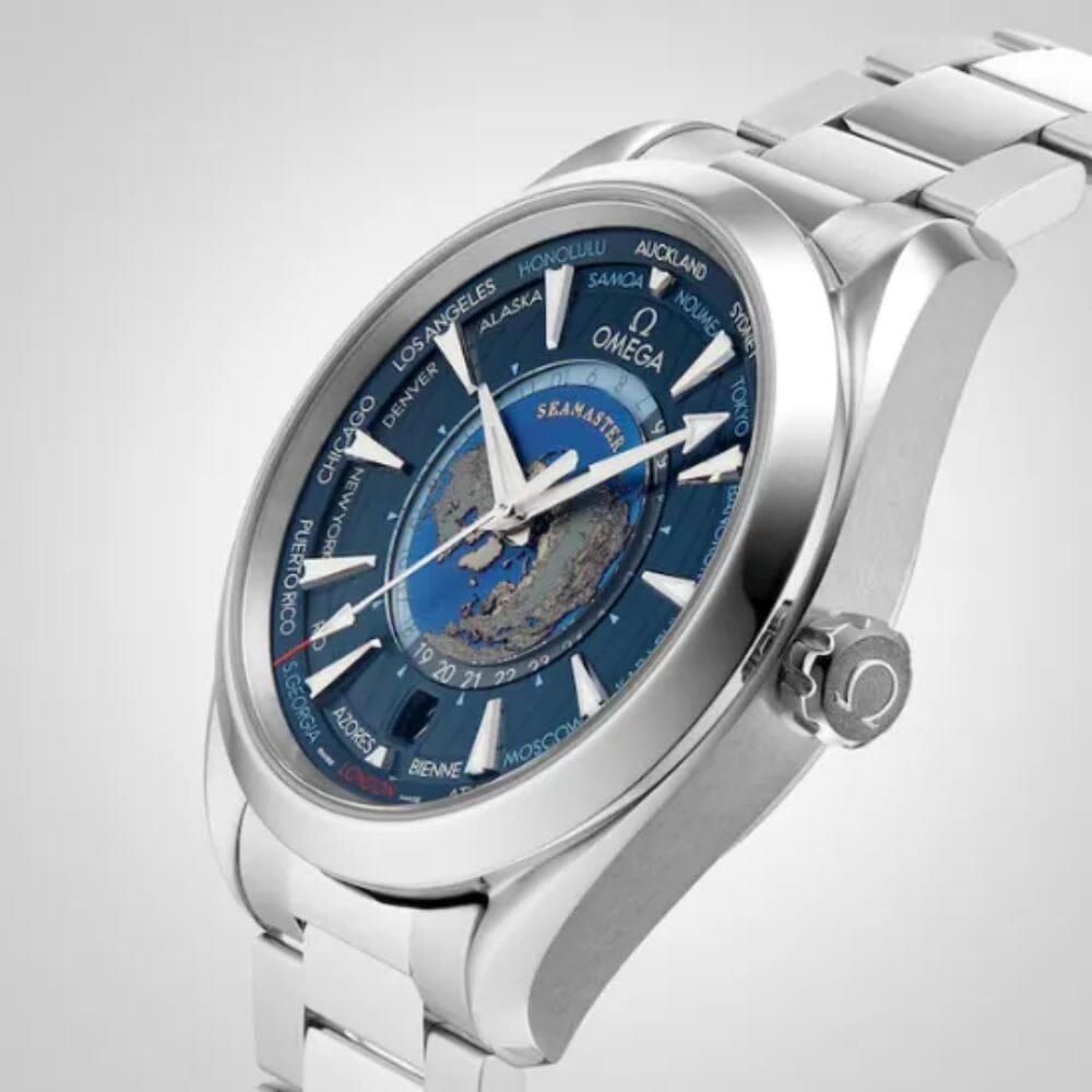 Omega Seamaster Aqua Terra Worldtimer Herrenuhr