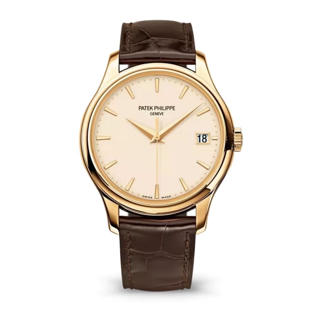 Patek Philippe Calatrava 5227J-001 Gelbgold Mit Elfenbeinfarbenem Zifferblatt