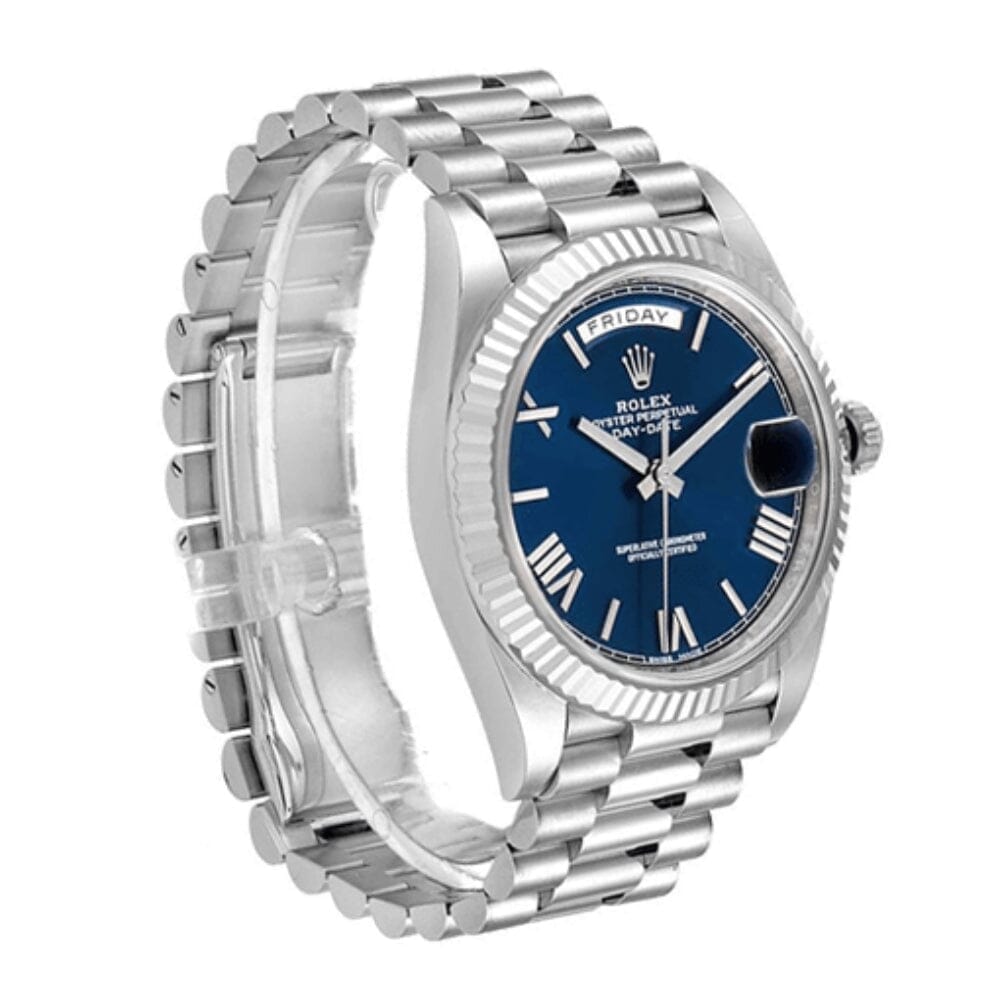Rolex Day-Date 228239-0002 Mit Blauem Zifferblatt