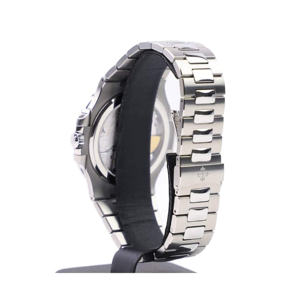 Patek Philippe Nautilus Stahl Blaues Zifferblatt Mondphase 5712/1A-001