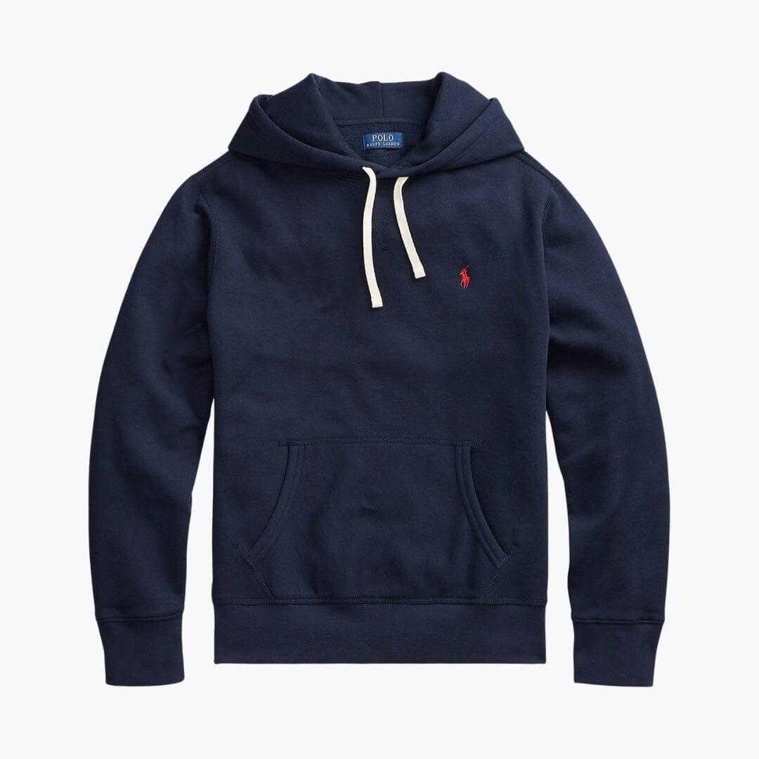 Ralph Lauren Fleece Kapuzenpullover Mit Reißverschluss