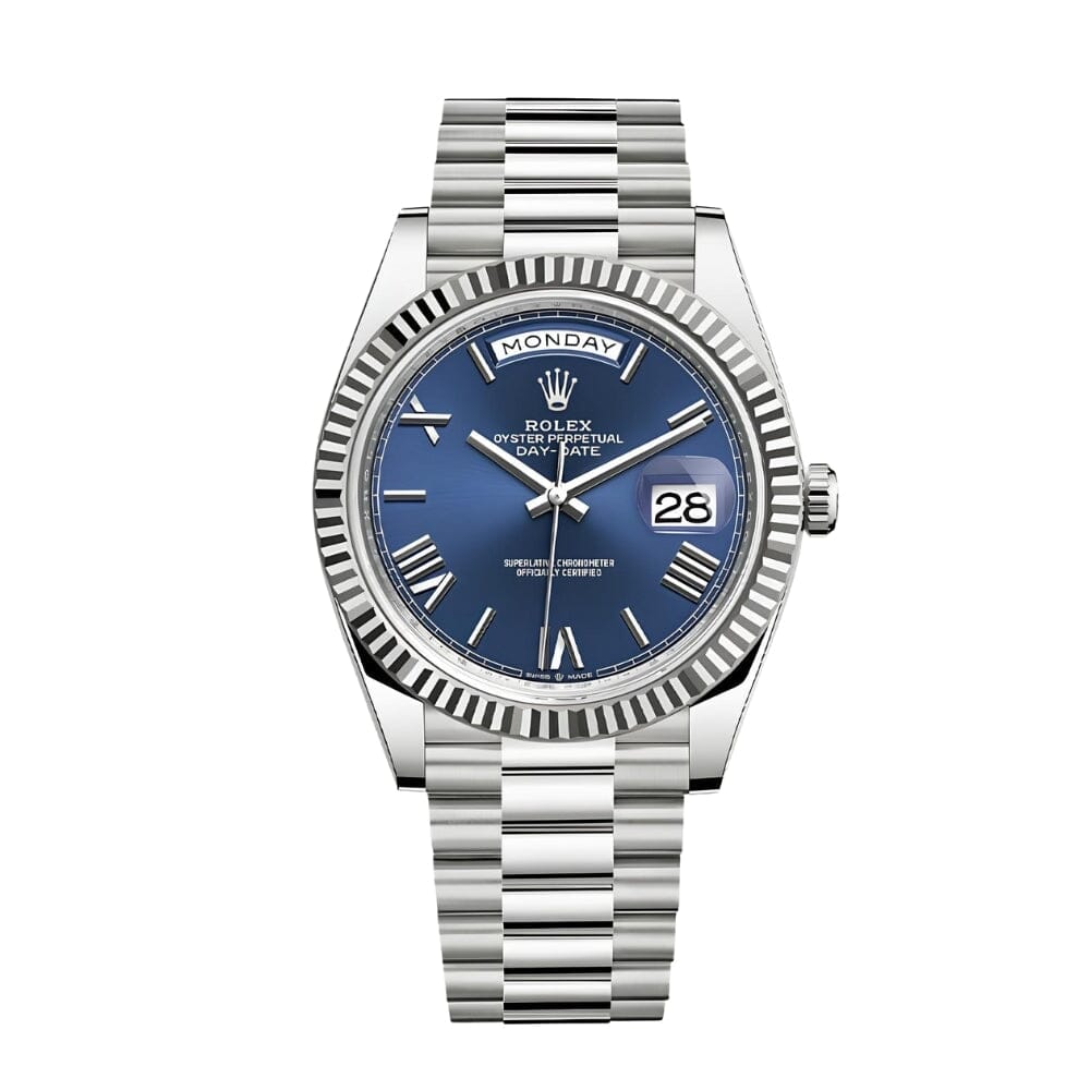Rolex Day-Date 228239-0002 Mit Blauem Zifferblatt