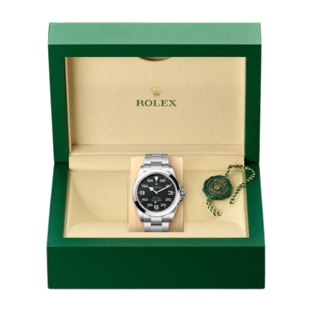 Rolex AIR-King 126900 "schwarzes Zifferblatt"