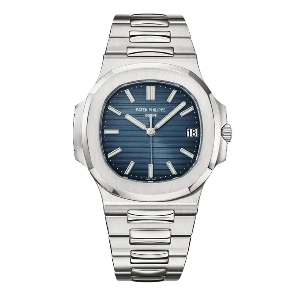 Patek Philippe Nautilus 'blue Gradient' Herrenarmbanduhr