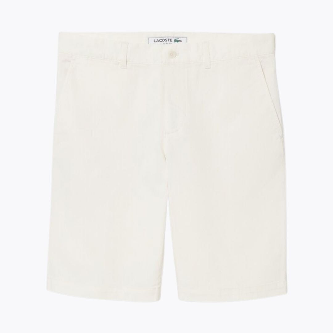 Lacoste Herren Chino Shorts Slim Fit Stretch Baumwolle