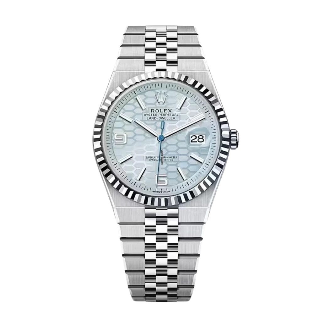 Rolex Land-Dweller 127336 "ice Blue Zifferblatt" 40mm