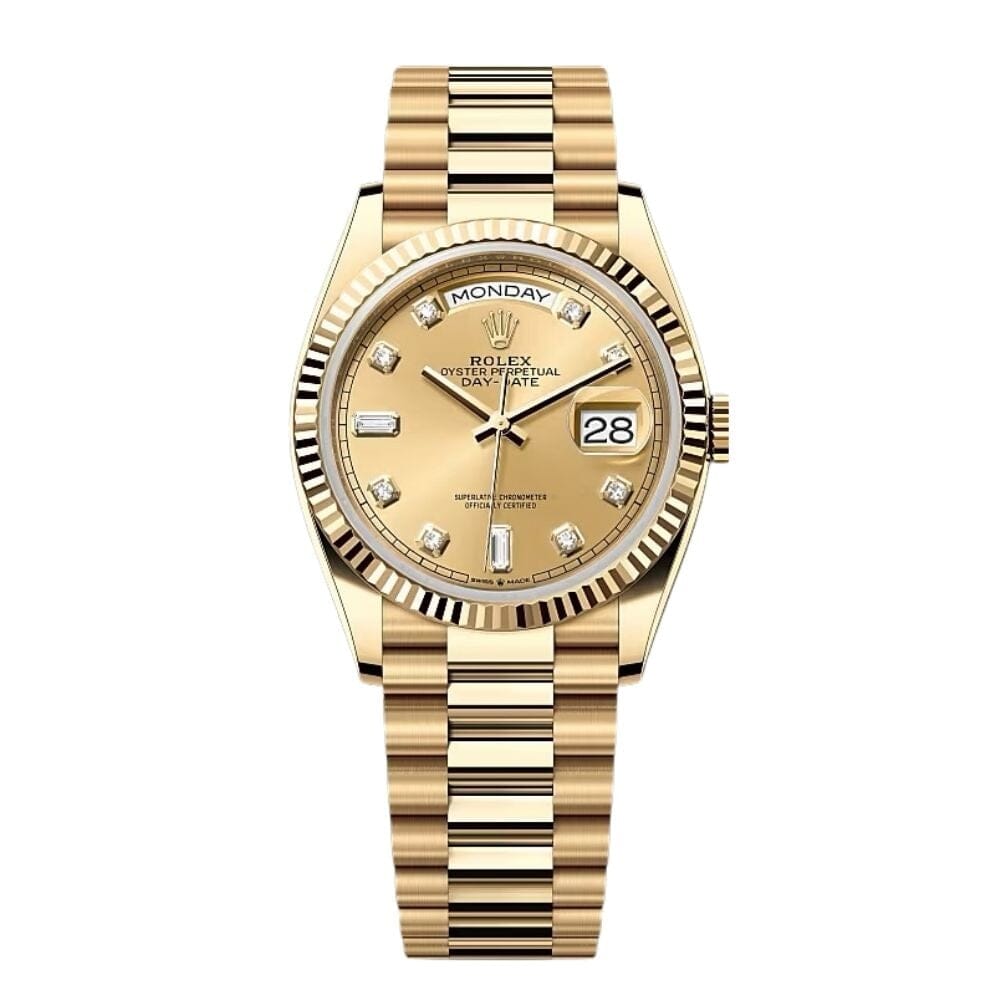 Rolex Day-Date Diamond 128238 Gelbgold
